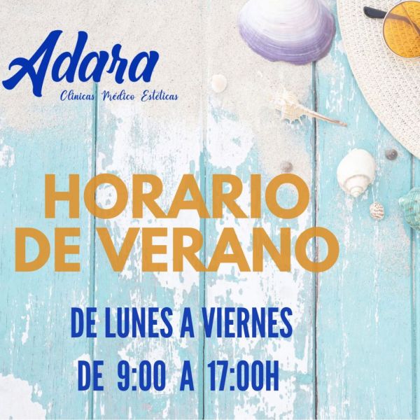 Horario de Verano Clínicas Adara